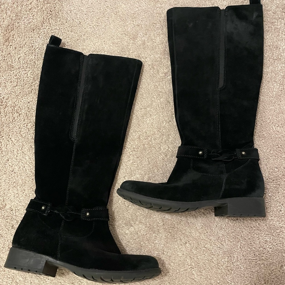 Clarks calf boots